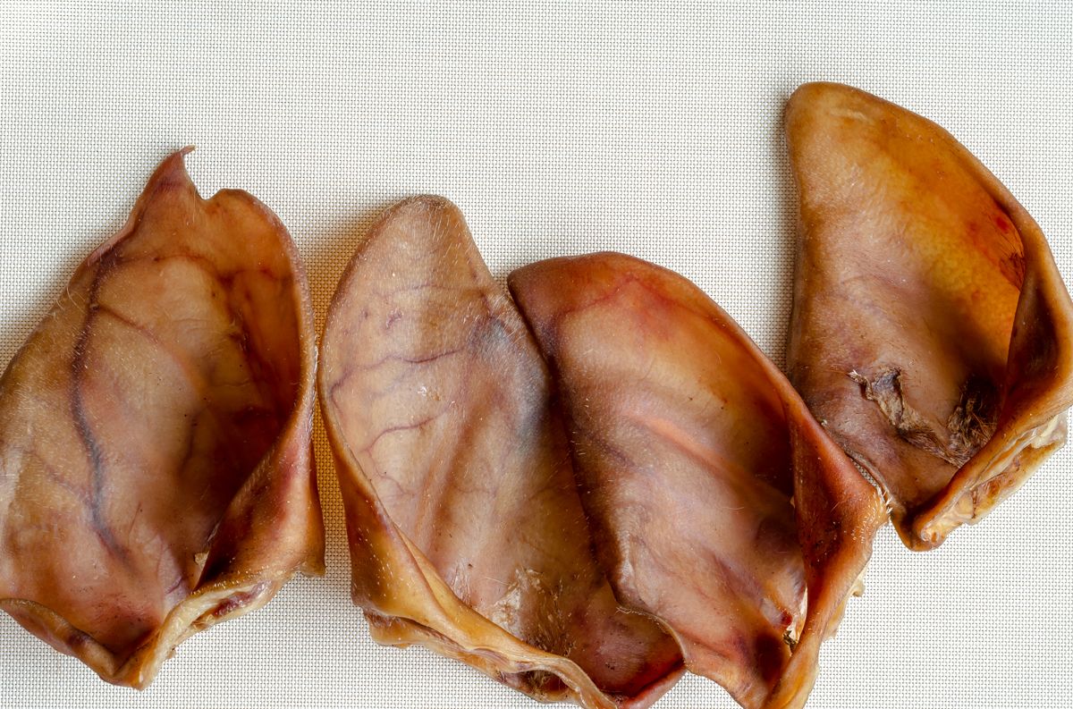 are pig ear chews safe for dogs